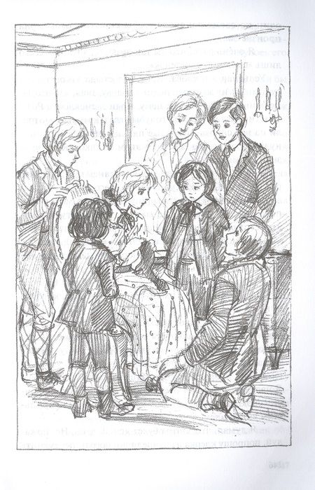 Фотография книги "Луиза Олкотт: Роза и семь братьев"