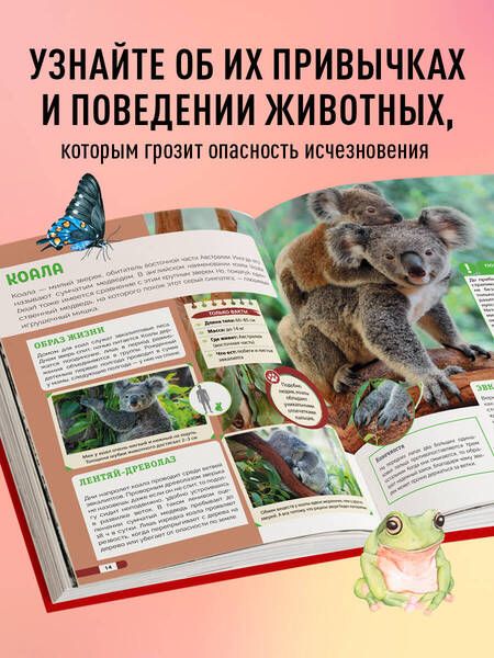 Фотография книги "Лукашанец, Лукашанец: Красная книга мира. Млекопитающие, птицы, рептилии, амфибии, рыбы"