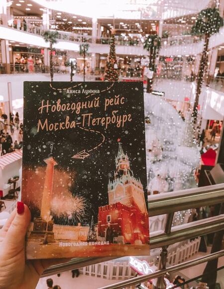 Фотография книги "Лунина: Новогодний рейс "Москва-Петербург""