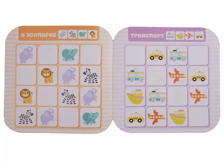 Фотография книги "Малышарики. Логика с наклейками. Магический квадрат"