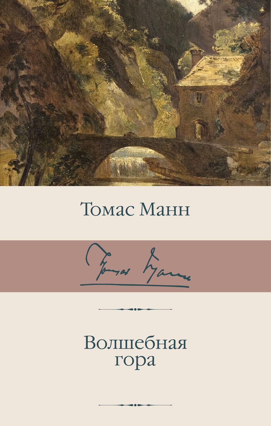 Обложка книги "Манн: Волшебная гора"