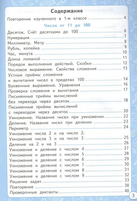Фотография книги "Маргарита Козлова: Математика. 2 класс. Мини-тесты к учебнику М. И. Моро и др."