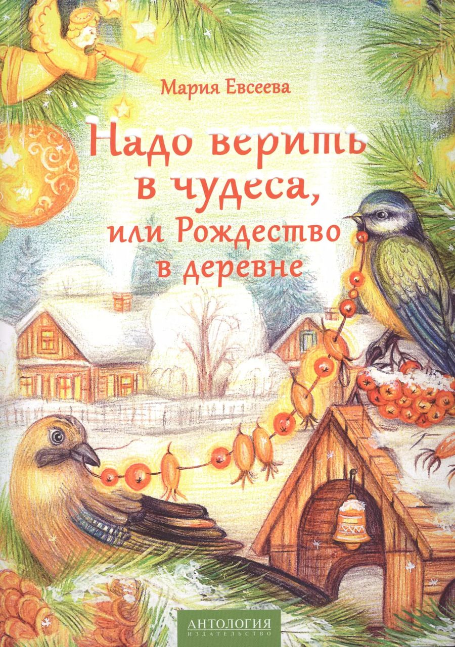 Обложка книги "Мария Евсеева: Надо верить в чудеса, или Рождество в деревне"
