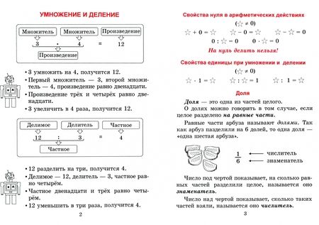 Фотография книги "Математике. 3 класс. Справочник"