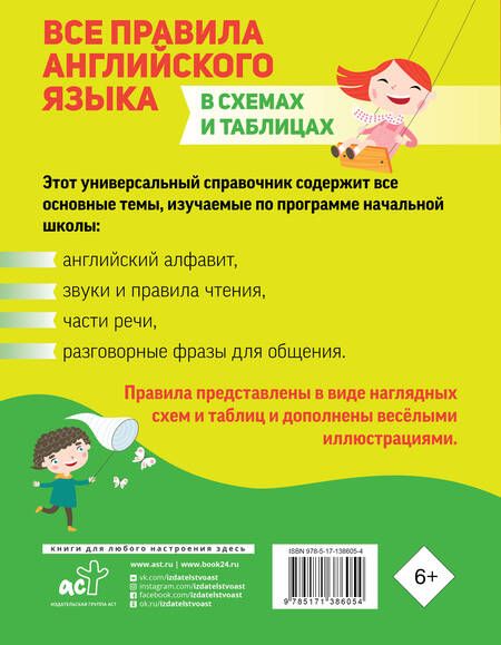 Фотография книги "Матвеев: Все правила английского языка в схемах и таблицах"