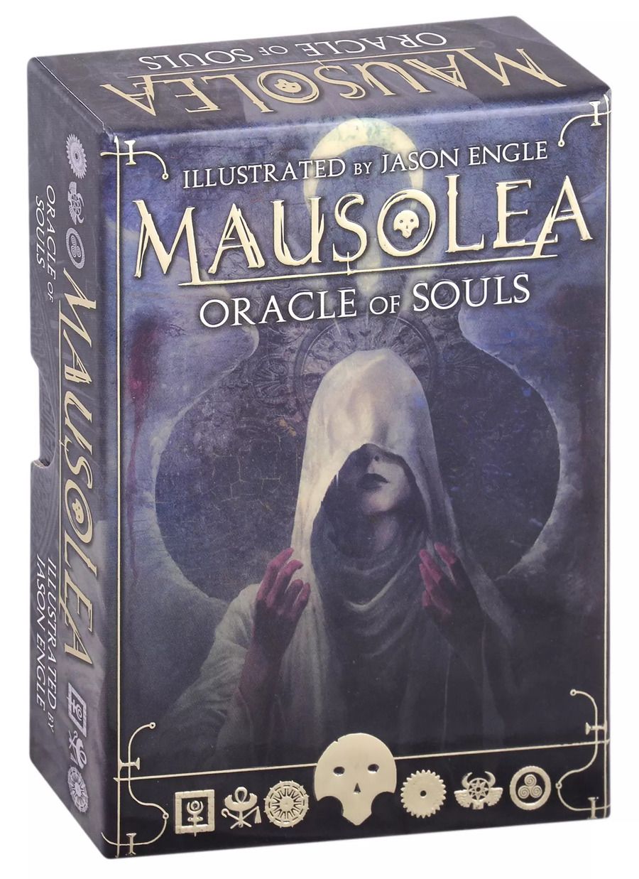 Обложка книги "Mausolea. Oracle of Souls (Book & 36 Oracle Cards)"