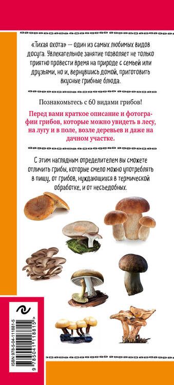 Фотография книги "Михаил Куценко: Грибы русских лесов и полей. Наглядный карманный определитель"