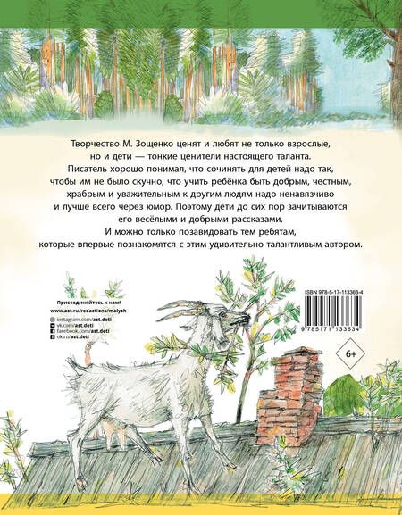 Фотография книги "Михаил Зощенко: Рассказы для детей"