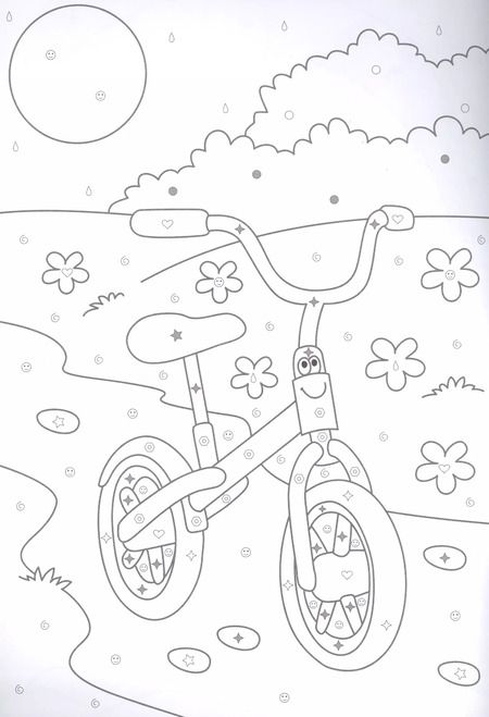 Фотография книги "Мир транспорта. Раскраски по символам"