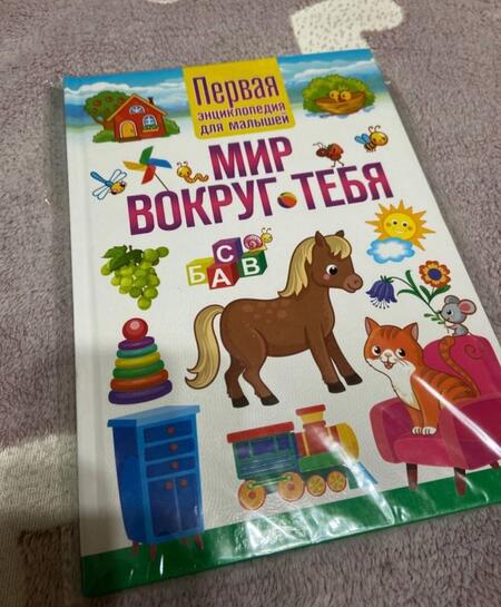 Фотография книги "Мир вокруг тебя. Первая энциклопедия для малышей"