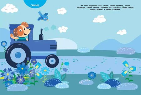 Фотография книги "МНОГОРАЗОВЫЕ НАКЛЕЙКИ. Изучаем цвета"