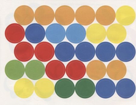 Фотография книги "Многоразовые наклейки. Кружочки. Выпуск 2 (1+)"