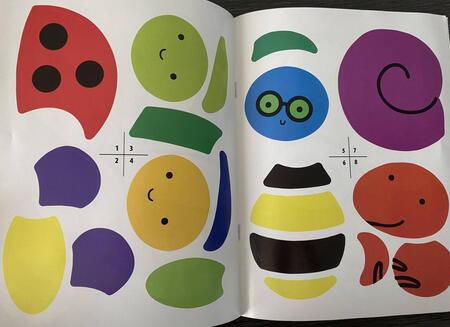 Фотография книги "Мои букашки 1+. Книжка с наклейками"