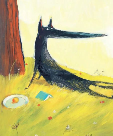 Фотография книги "Надин Брюн-Косм: Большой Волк и Маленький Волк"