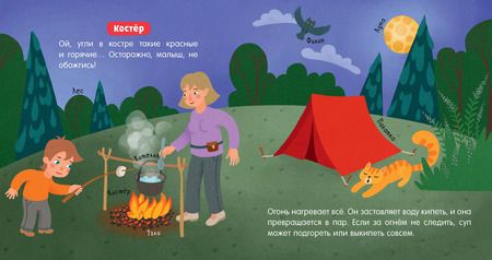 Фотография книги "Надя Славина: Наука для малышей. Огонь"