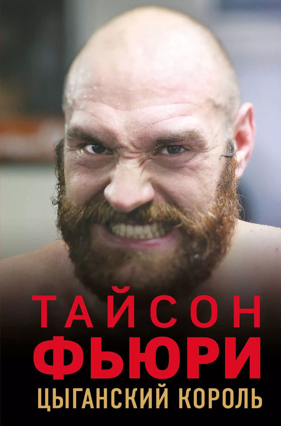 Обложка книги "Найджел Коуторн: Тайсон Фьюри. Цыганский король"