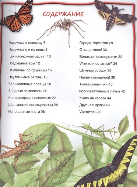 Фотография книги "Насекомые"
