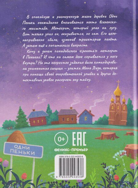 Фотография книги "Наталья Александровна: Улитка Мона Лиза. Дело об упавшем метеорите"