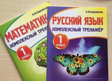 Фотография книги "Наталья Барковская: Русский язык. 1 класс. Комплексный тренажер"
