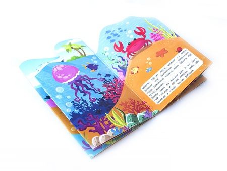 Фотография книги "Оксана Иванова: Море. Книжка-гармошка"