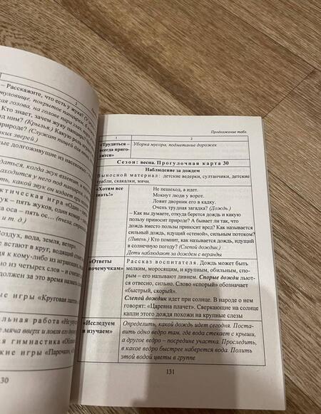 Фотография книги "Ольга Меремьянина: Комплексное планирование прогулок с детьми 2,5-7 лет. Прогулочные карты"