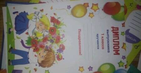 Фотография книги "Папка первоклассника"