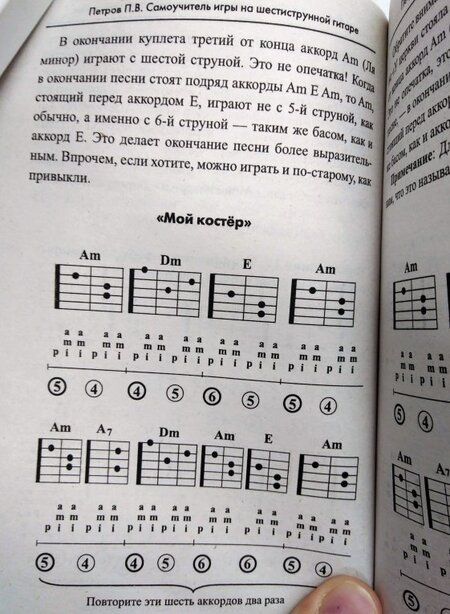 Фотография книги "Павел Петров: Самоучитель игры на шестиструнной гитаре. Безнотный метод"