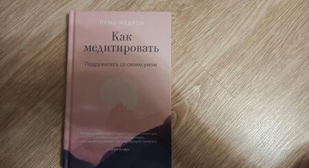 Фотография книги "Пема Чодрон: Как медитировать. Подружитесь со своим умом. Практическое руководство"