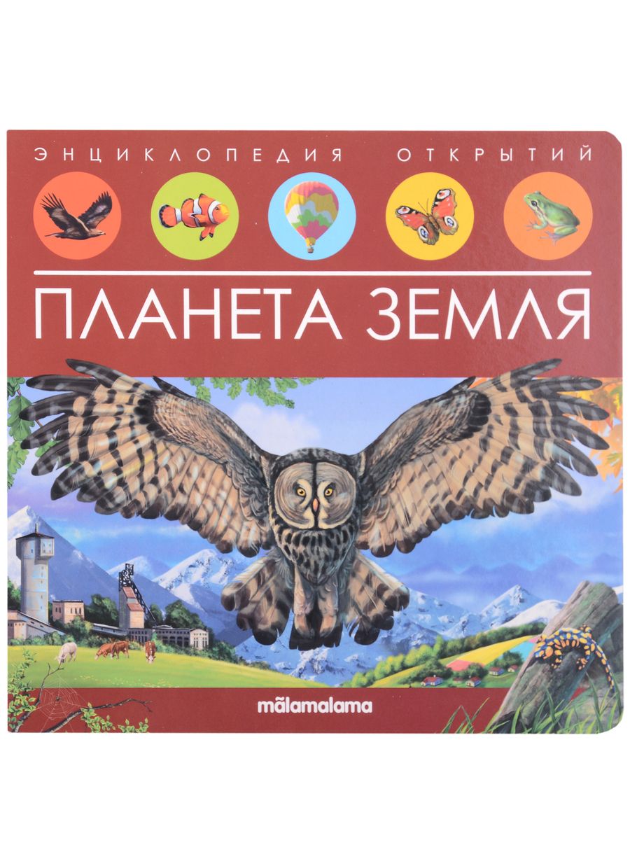 Обложка книги "Планета Земля. Книжка-панорамка"