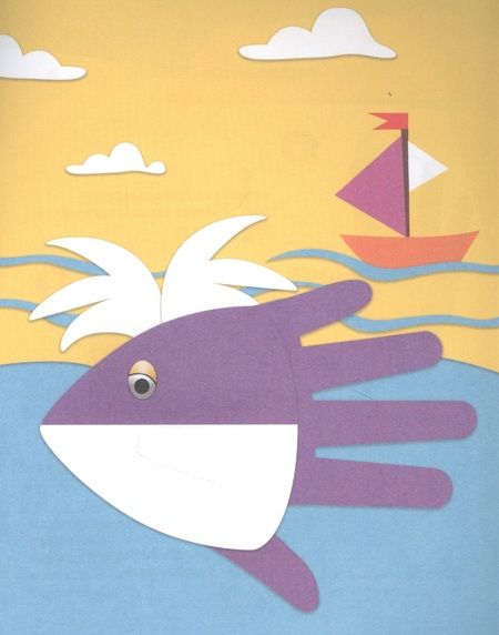 Фотография книги "Поделки для малышей. Крошки-Ладошки. Морские животные"