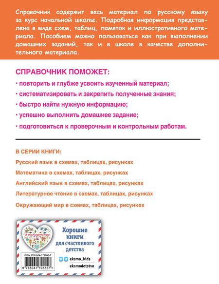 Фотография книги "Пожилова: Русский язык в схемах, таблицах, рисунках. ФГОС"
