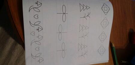 Фотография книги "Прописи Пишем и рисуем по клеточкам и линейкам (4-5 лет) (мДошТрен) (ФГОС ДО)"