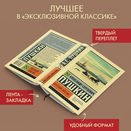 Фотография книги "Пушкин: Евгений Онегин. Борис Годунов. Маленькие трагедии"