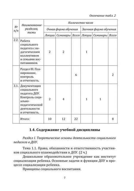 Фотография книги "Работа социального педагога в дошкольном образовательном учреждении"