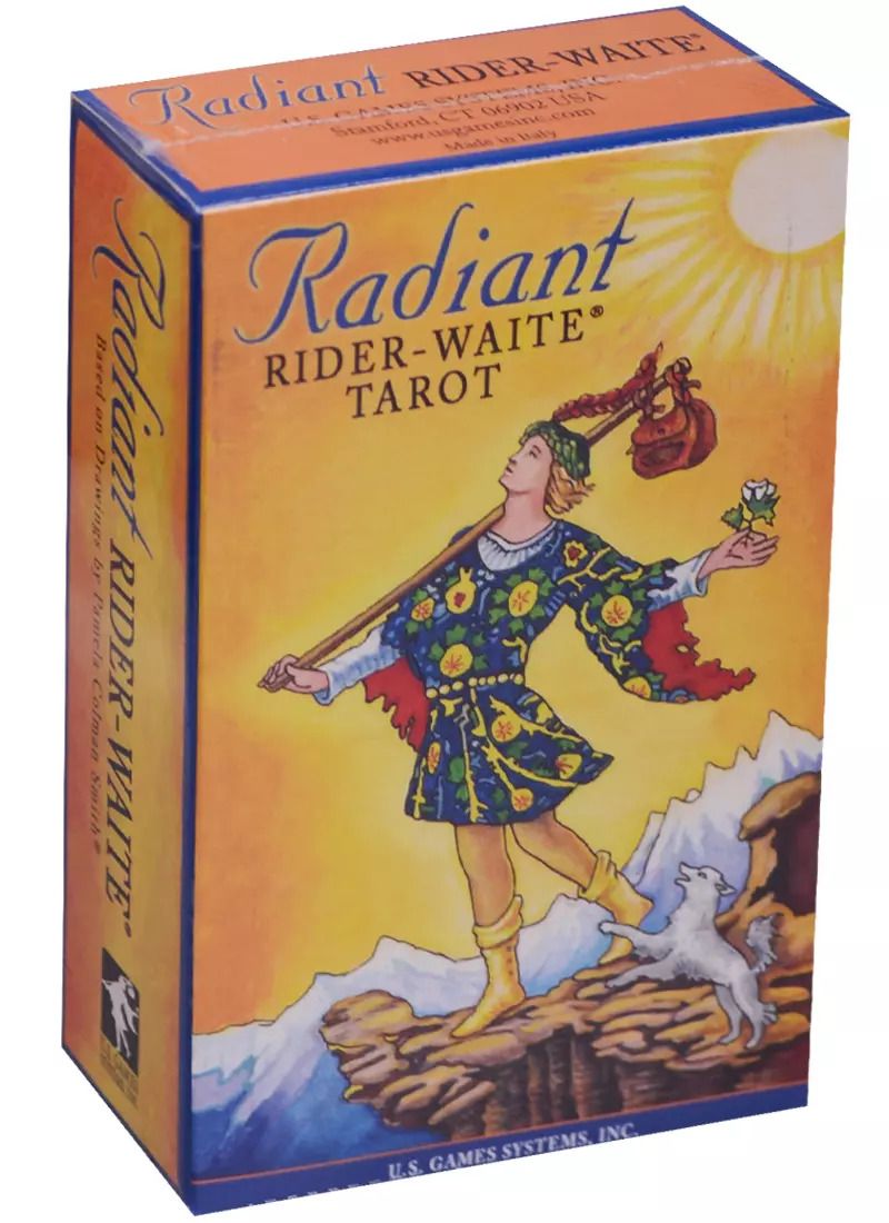 Обложка книги "Radiant Rider-Waite tarot"
