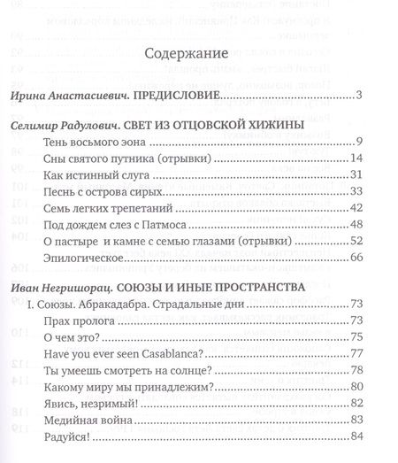 Фотография книги "Радулович, Негришорац: Свет иных пространств. Опыт бинарного чтения я. Сборник"