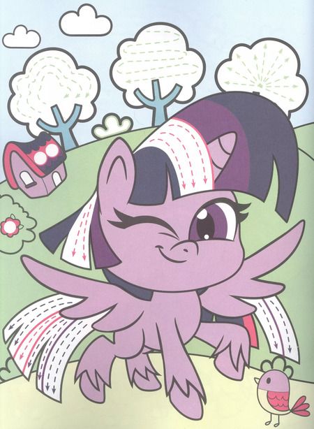 Фотография книги "Раскрашиваем пальчиками "Мой маленкий пони""