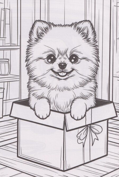 Фотография книги "Раскраска. Собачки"