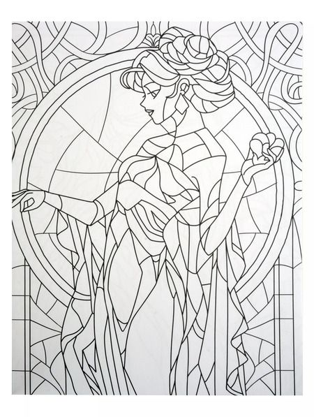 Фотография книги "РАСКРАСКА ВИТРАЖИ. БОГИНИ СВЕТА"