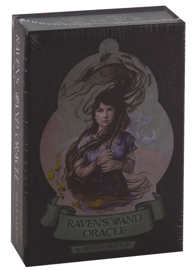 Обложка книги "Raven's Wand Oracle"