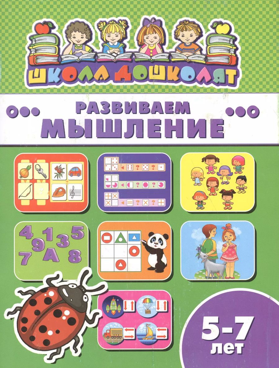 Обложка книги "Развиваем мышление (5-7 лет) (мШкДош)"