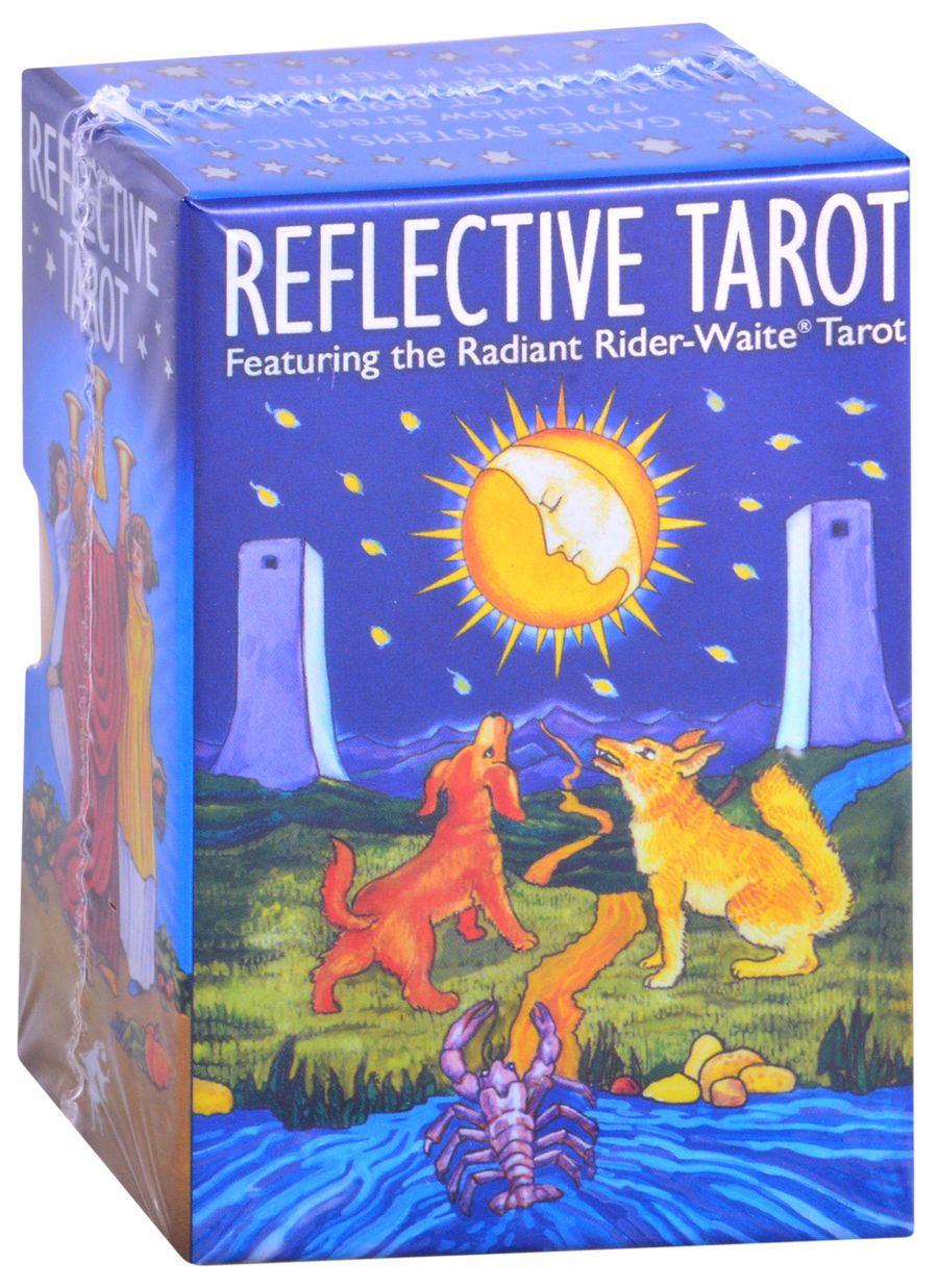 Обложка книги "Reflective Tarot Featuring the Radiant Rider-Waite® Tarot"