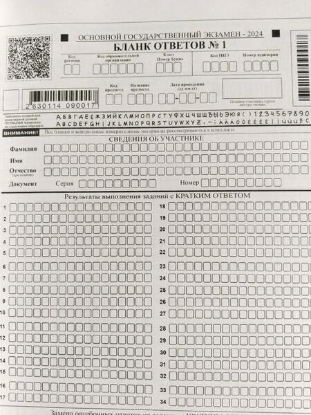 Фотография книги "Рослова, Высоцкий, Кузнецова: ОГЭ-2024. Математика. Типовые варианты экзаменационных заданий. 50 вариантов заданий"