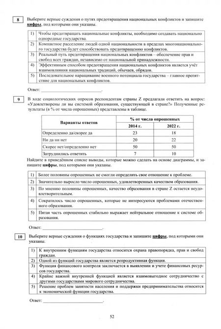 Фотография книги "Рутковская, Половникова, Шохонова: ЕГЭ 2025. Обществознание. Готовимся к итоговой аттестации. ФГОС"