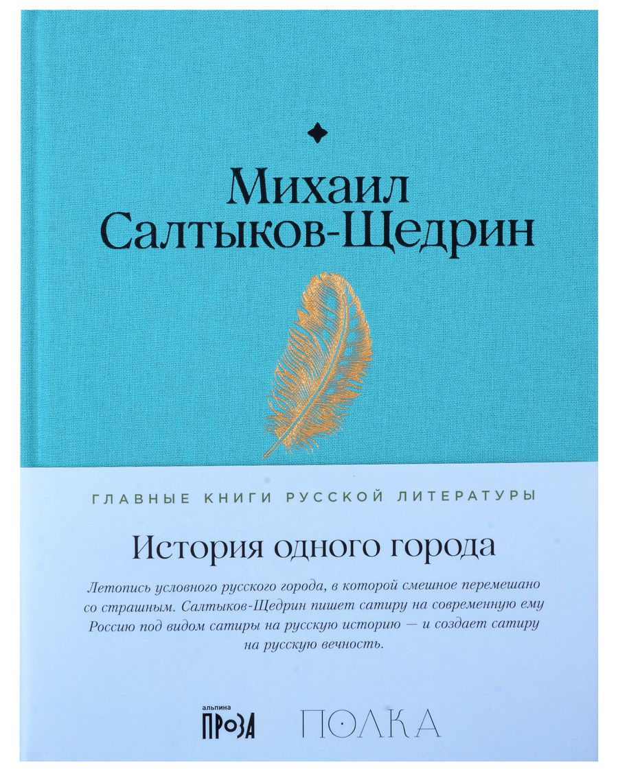 Обложка книги "Салтыков-Щедрин Михаил: История одного города"