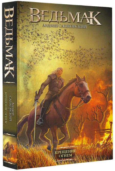 Фотография книги "Сапковский: Ведьмак. Крещение огнем"