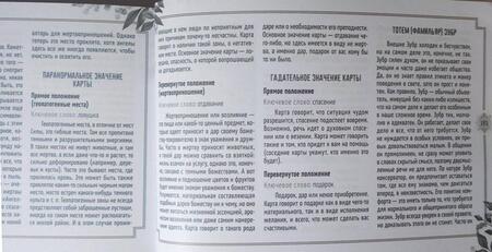 Фотография книги "Саргсян: Спиритический оракул тотемов. Брошюра"