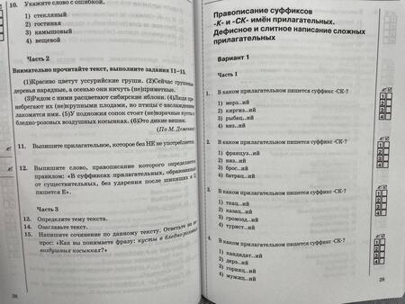 Фотография книги "Селезнева: Русский язык. 6 класс. Тесты к учебнику М. Т. Баранова и др. В 2-х частях. Часть 2. ФГОС"