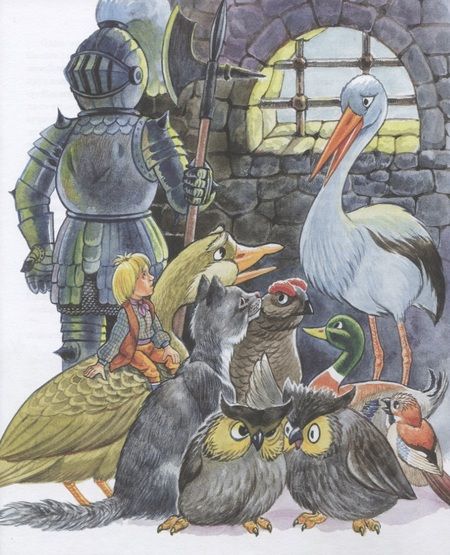 Фотография книги "Сельма Лагерлеф: Чудесное путешествие Нильса с дикими гусями"