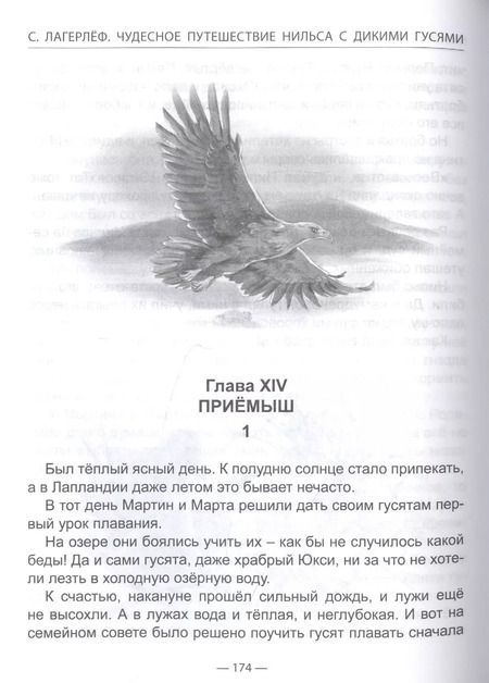 Фотография книги "Сельма Оттилия: ШКОЛЬНАЯ БИБЛИОТЕКА. ЧУДЕСНОЕ ПУТЕШЕСТВИЕ НИЛЬСА С ДИКИМИ ГУСЯМИ (С.Лагерлёф) 224с."